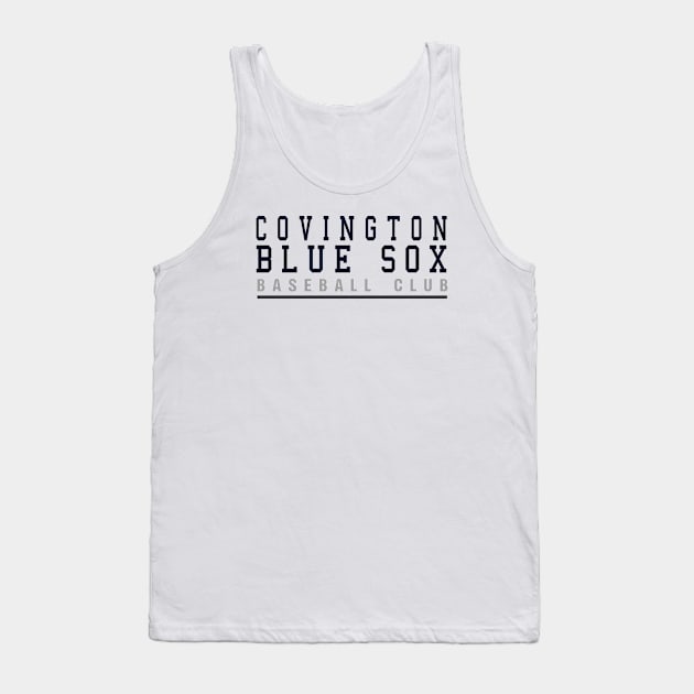 Covington Blue Sox Baseball Club 2 Tank Top by CamMillerFilms